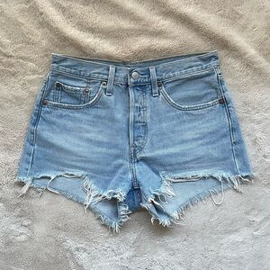 Levi's 501 Original Fit High Rise Shorts